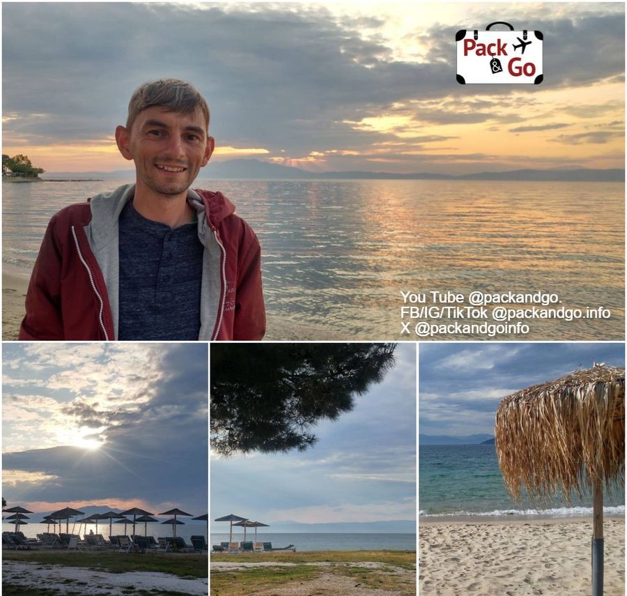 4 Grids Collage Skala Rachoniou Thasos published 23 dic 2024