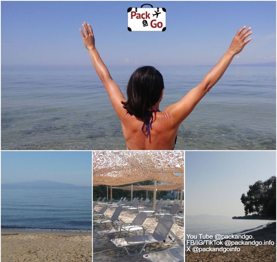 4 Grids Collage Views of Skala Sotiros Thasos published 23 dic 2024