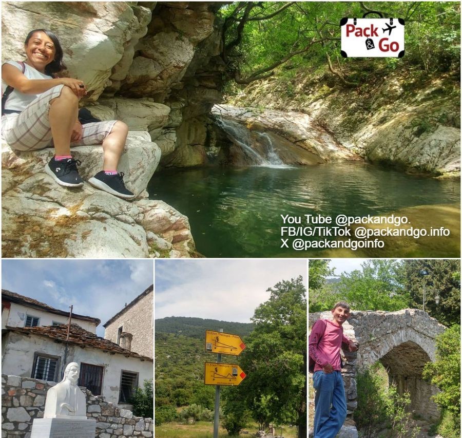 4 Grids Collage Theologos Thasos, GR