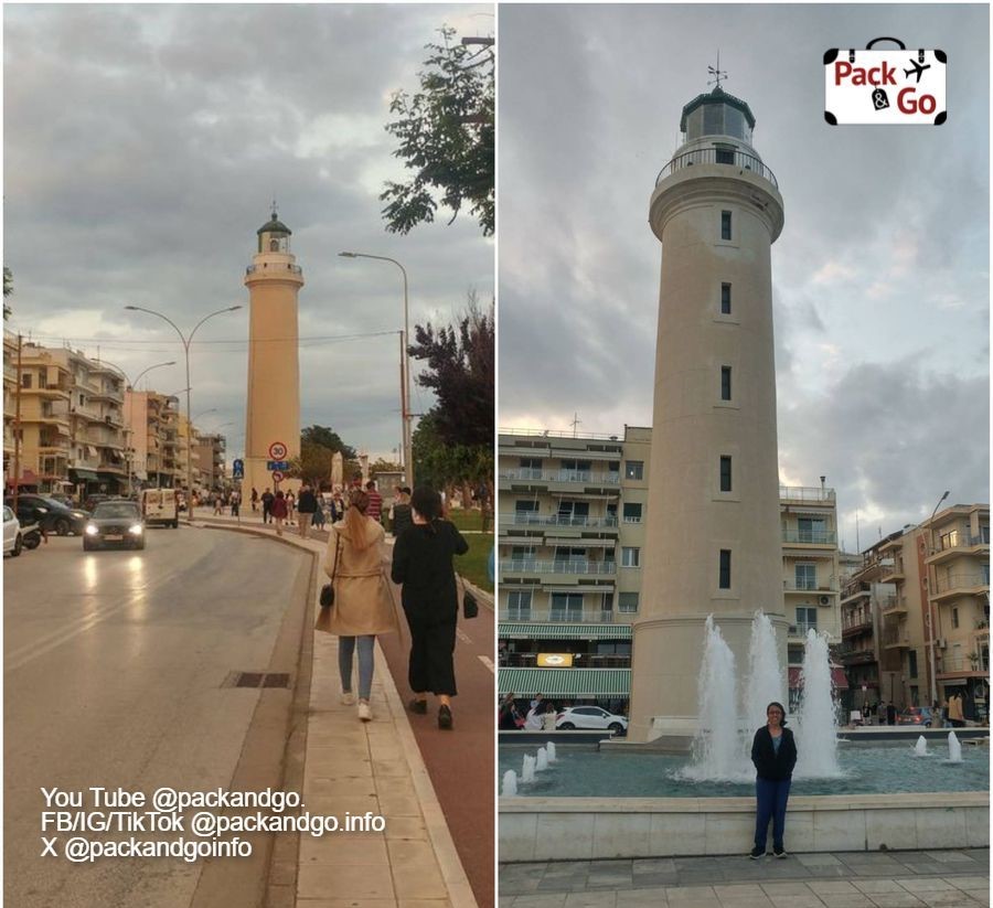 The iconic lighthouse of Alexandroupolis
